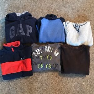 Boys Hoodies Sweatshirts size S (6-7) Lot 6